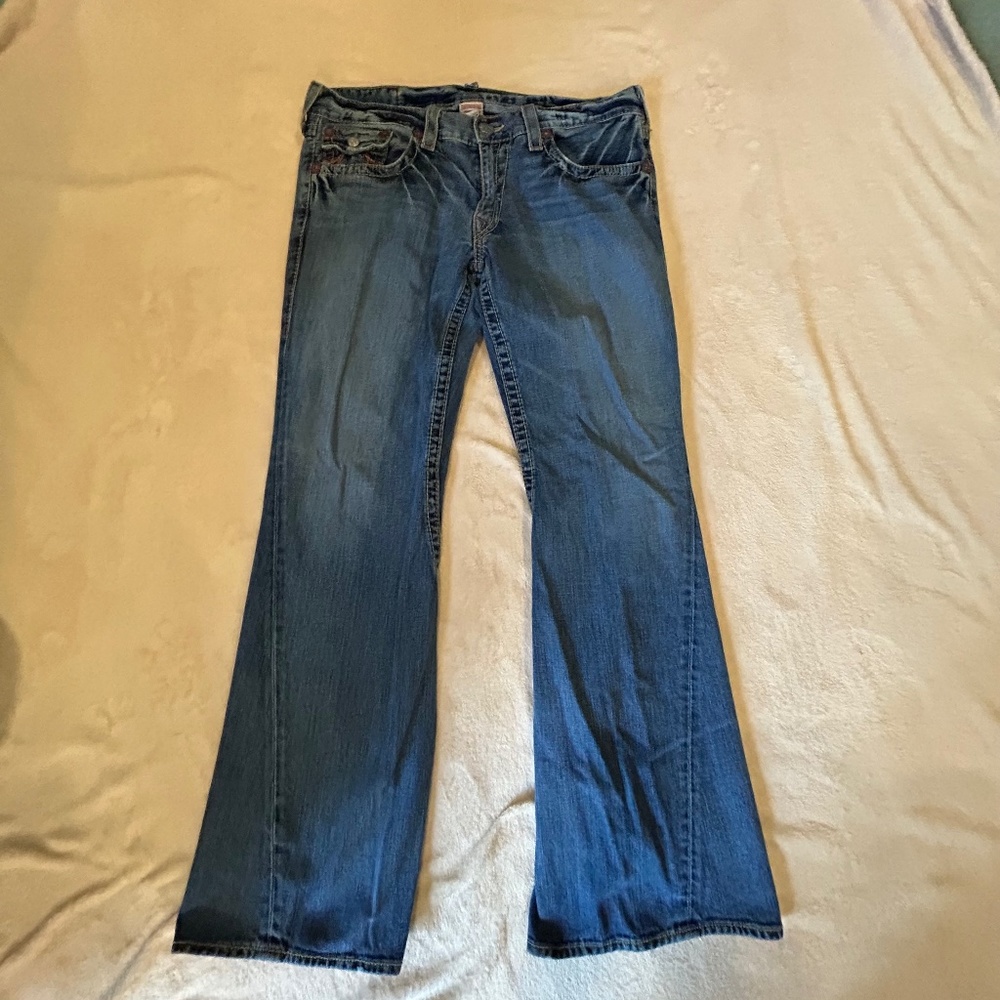 True Religion “Billy Super T” Men’s blue jeans 38/34